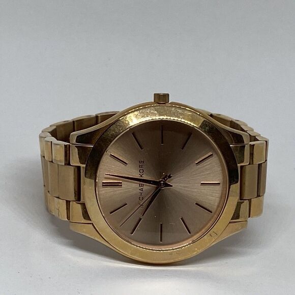 Michael Kors Runway MK3197 Womens Stainless Steel Analog Dial Quartz Watch UC485 - Picture 7 of 12